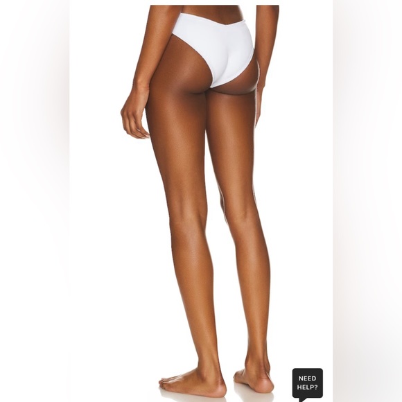 BEACH RIOT x REVOLVE Vanessa Bikini Bottom in White - Picture 4 of 9